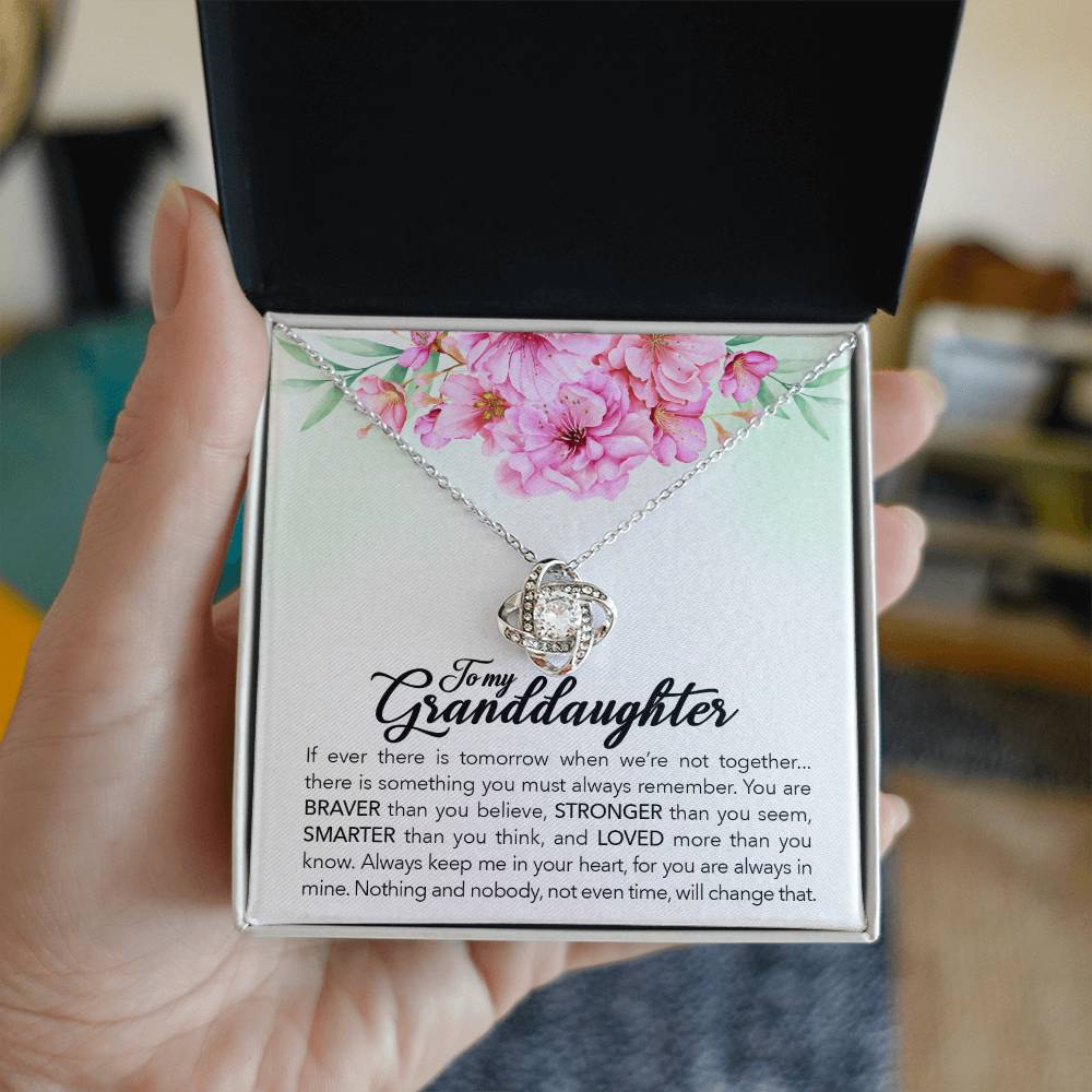 To My Granddaughter, Always Keep Me In Your Heart